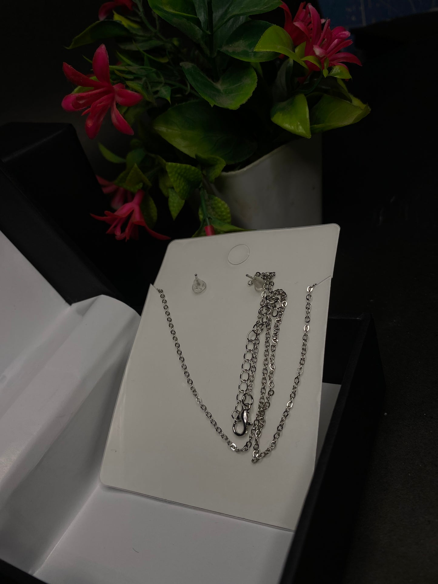 Midnight Elegance Silver Set