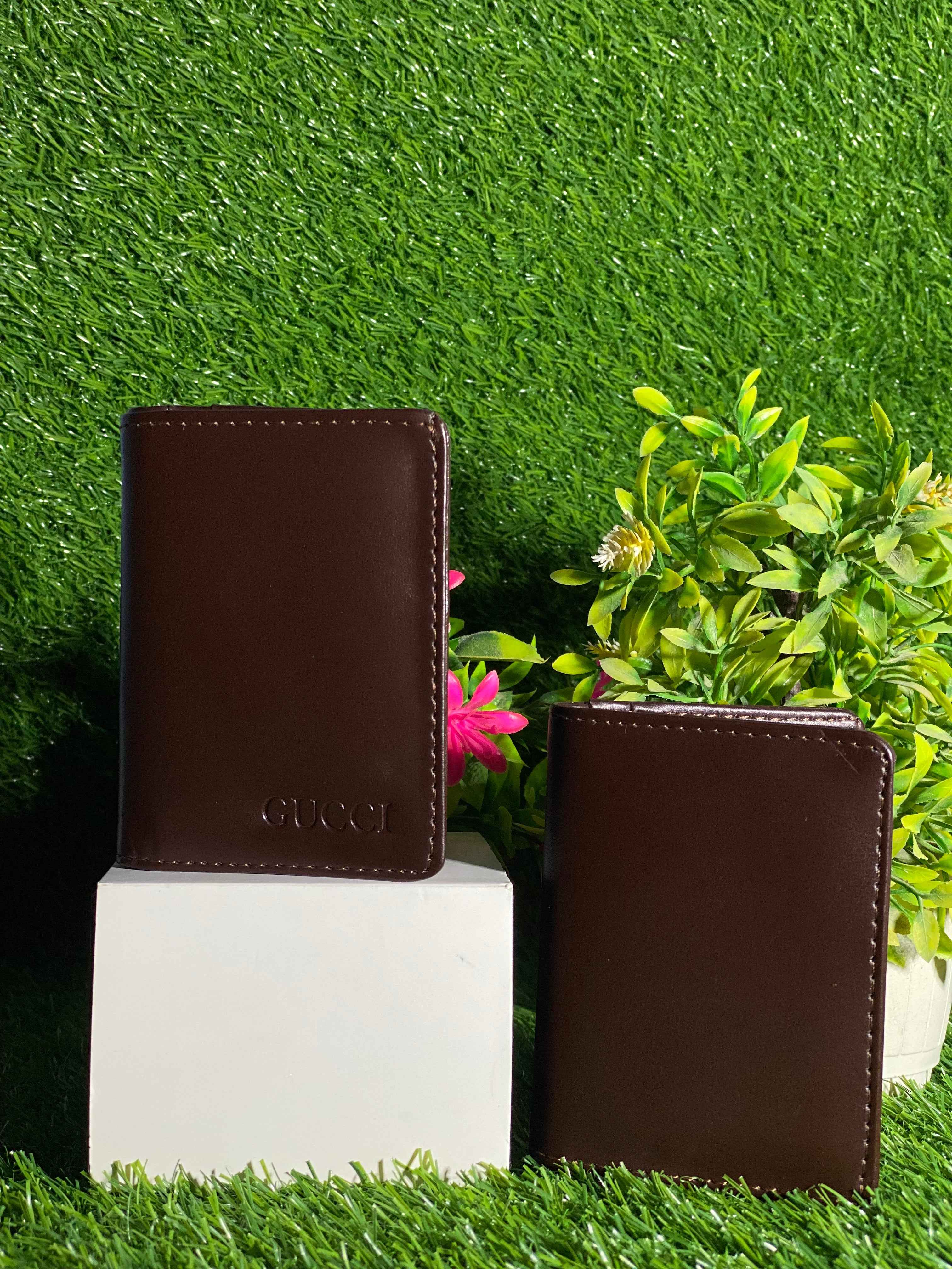 Classic Brown Leather Bi-Fold Wallet for Men