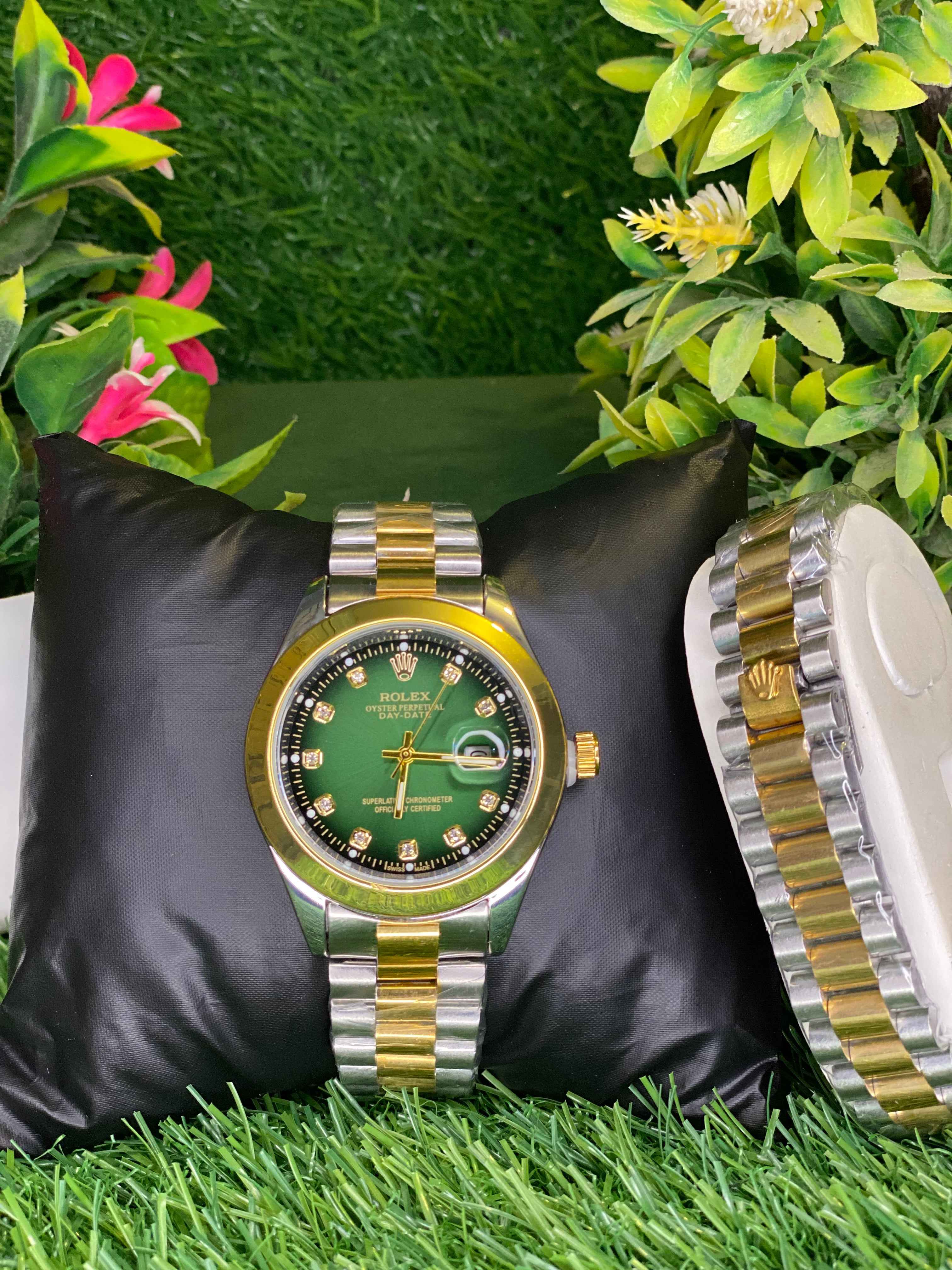 Two-Tone Stainless Steel and Gold Timepieces