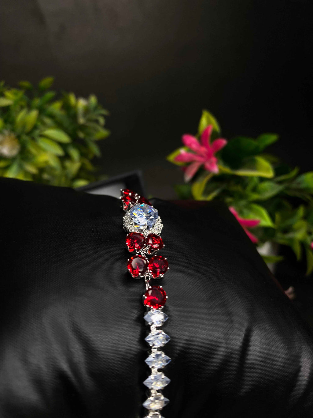 Royal Ruby Radiance Bracelet