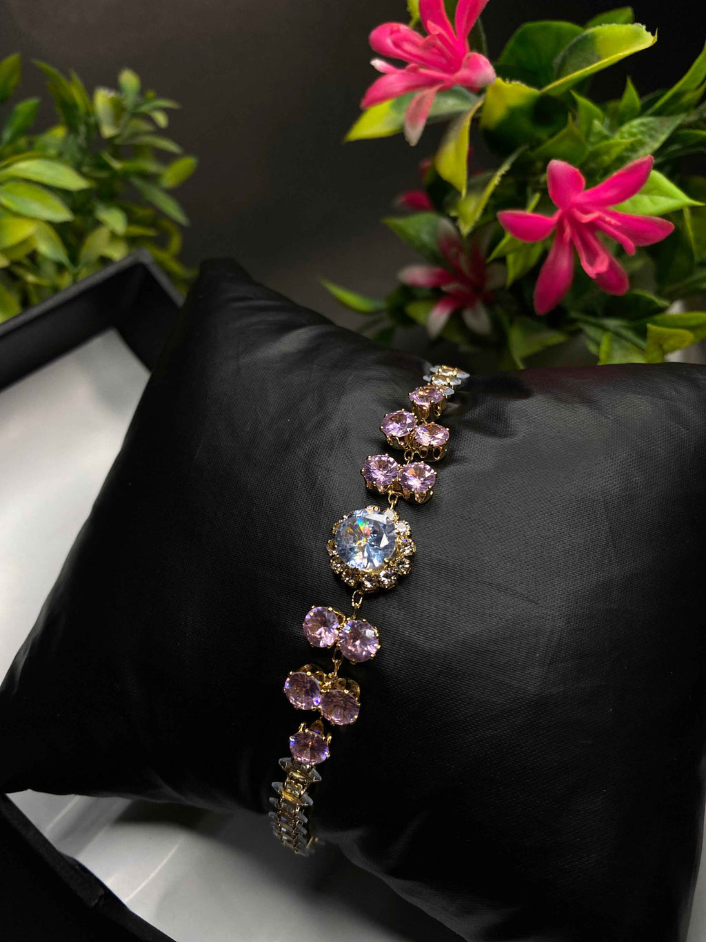 Blush Radiance Charm Bracelet