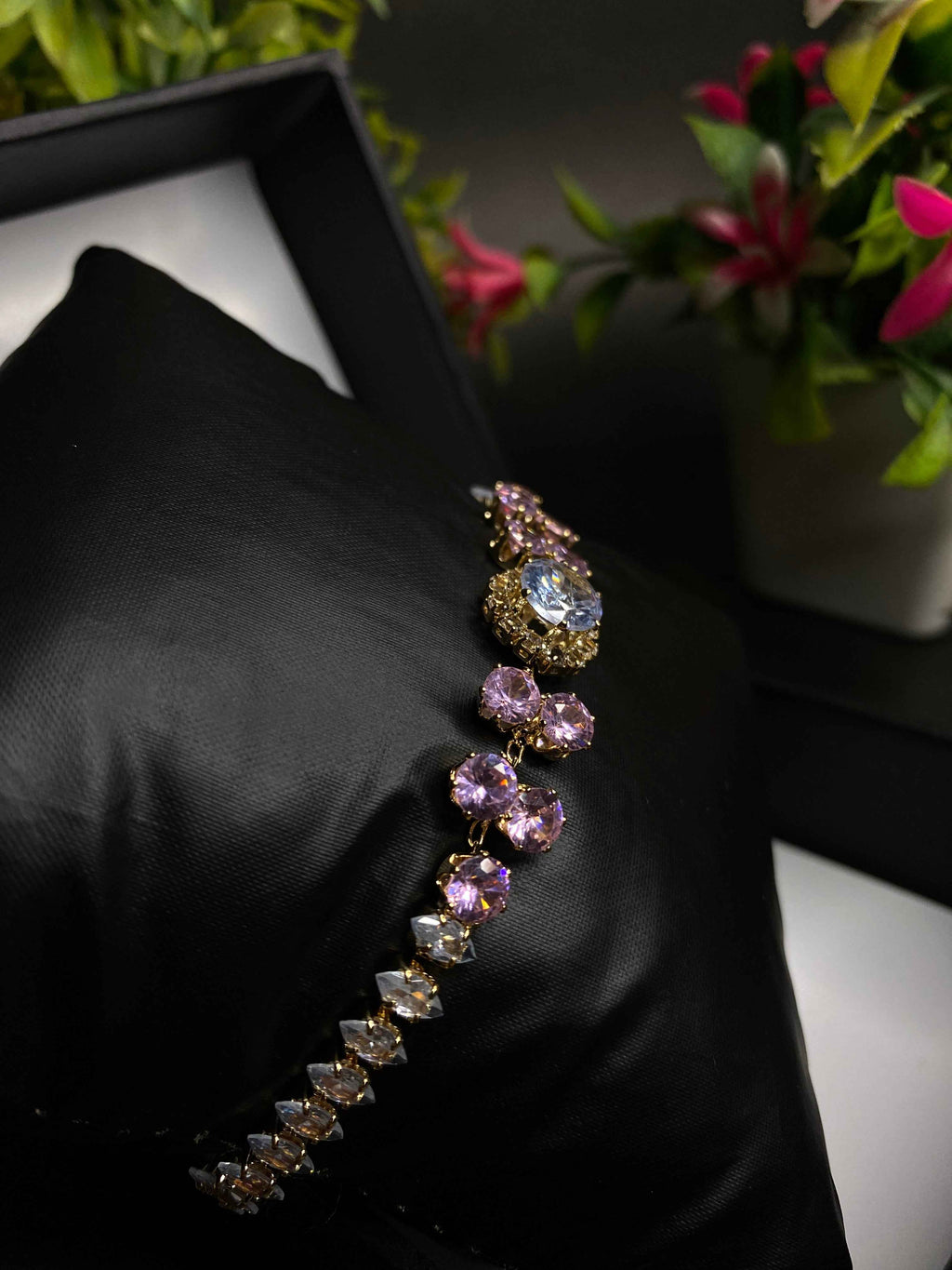 Blush Radiance Charm Bracelet