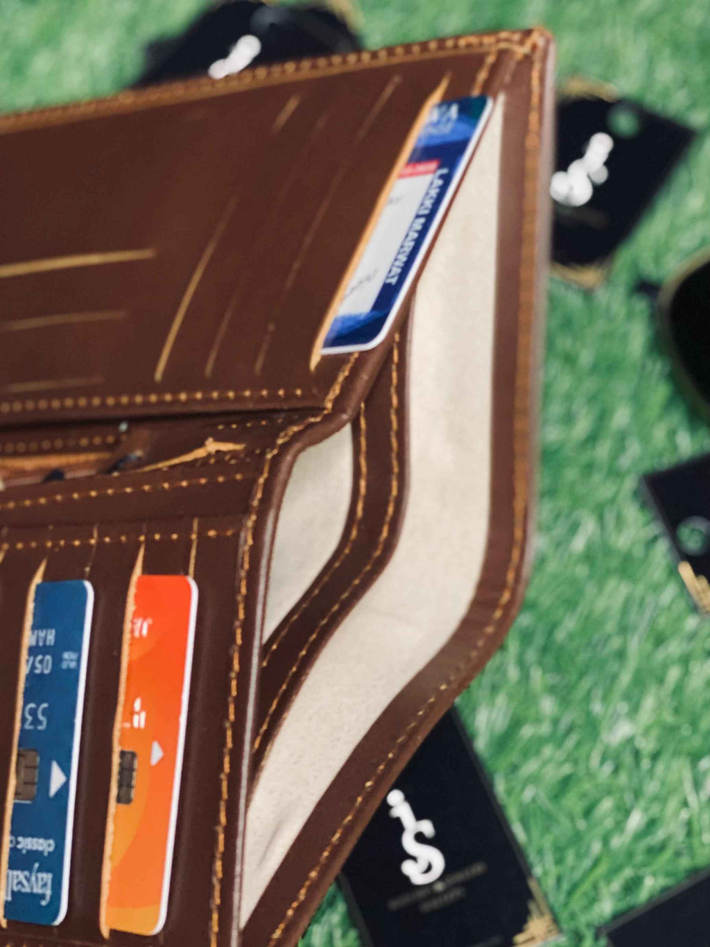 Classic Brown Leather Long Wallet – Sleek, Stylish & Durable Design